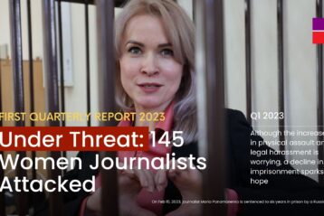 Under Threat: CFWIJ Report Shows 145 Women Journalists Attacked in 1st Quarter of 2023