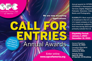2023 OPC Awards - Call For Entries